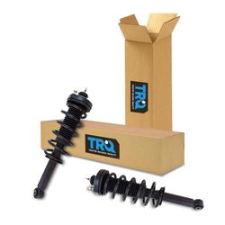 TRQ Rear Driver and Passenger Side Strut and Spring Assembly