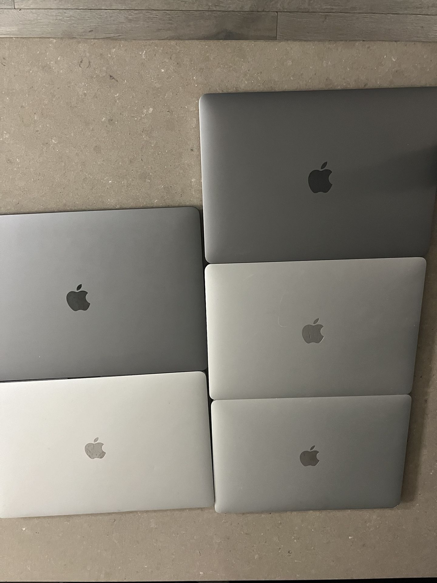 5 MacBook Pros 16” 15” 13” 2019-2020 As Is Not Turning On