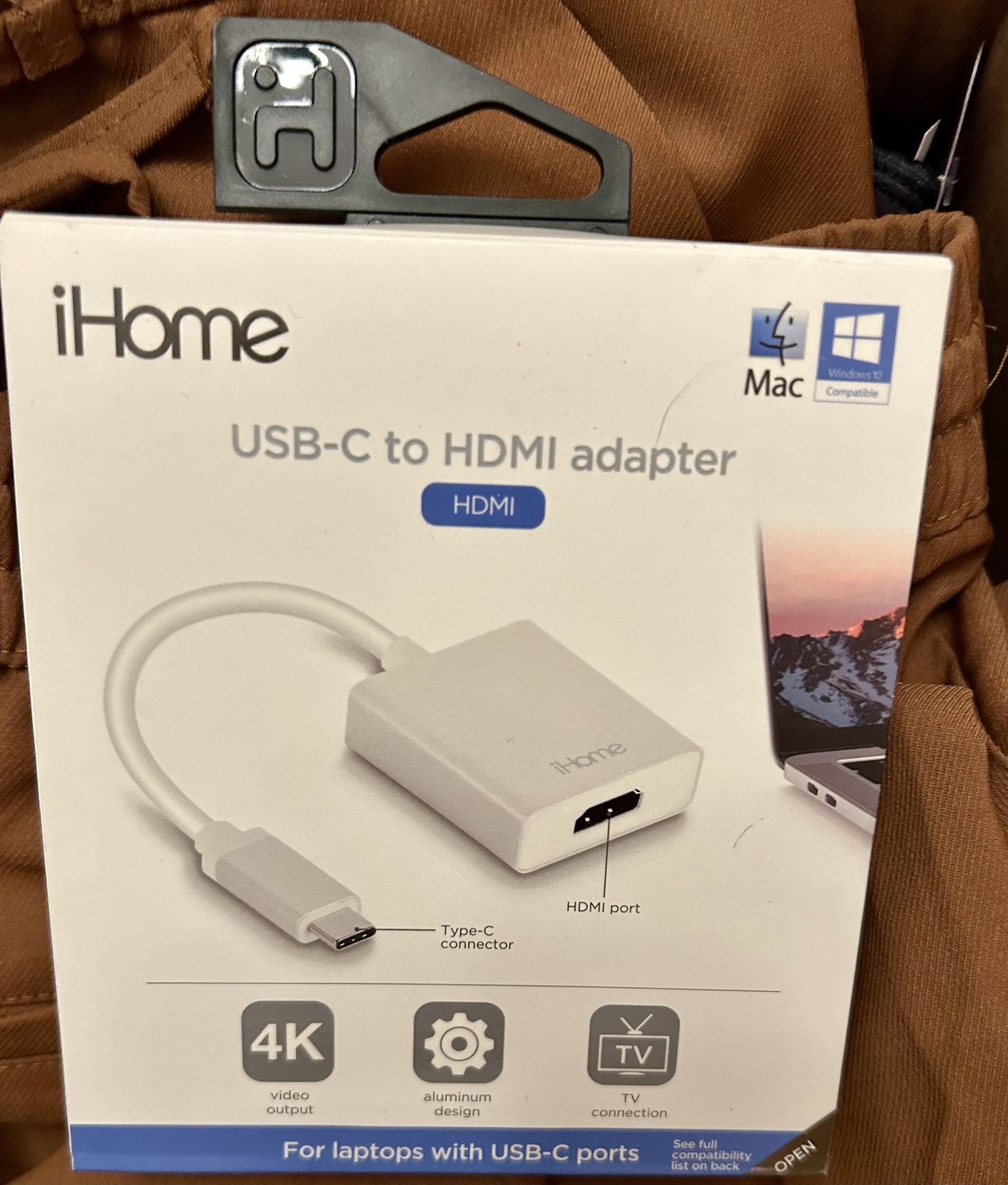 USB-C to HDMI adapter - iHome