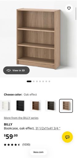 IKEA BILLY Bookcase Oak Effect