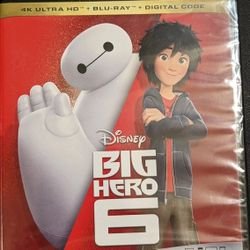 Big Hero 6 [Includes Digital Copy] [4K Ultra HD Blu-ray/Blu-ray]