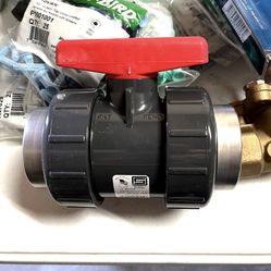 PVC Ball Valve 2 Inch Spears Tru Union 