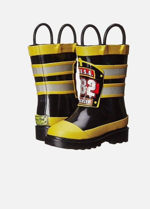Western Chief Boys Waterproof Printed Rain Boot Toddler size 5