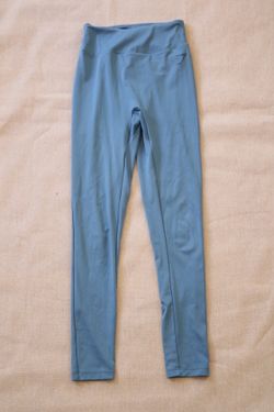 Gymshark Blue Scrunch Bum High Waisted Leggings Women's Small Seamless Workout