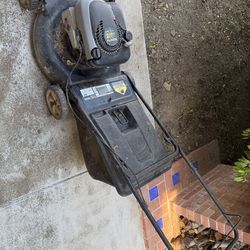 Gas powered lawn mower