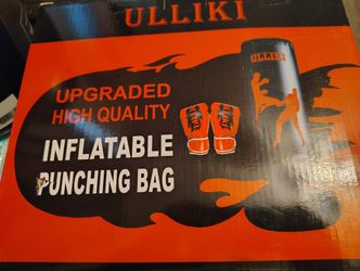 Upgraded High Quality Inflatable Punching Bag With Gloves