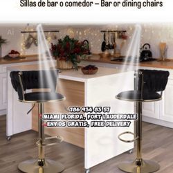 Sillas De Bar O  Bar Or Dining Chairs 
