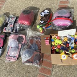 Lots Of Pets Bags And Toys
