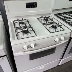 Whirlpool 30" Wide Apartment Size Gas Stove