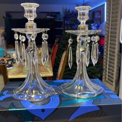 Candelabras Duncan Miller Canterbury Pair 