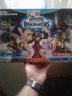 Skylanders starter pack (IMAGINATORS) & video game included for Wii u