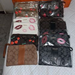 Coach wristlets