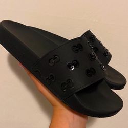 Gucci Black Slides Women