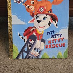 A Little Golden Book The Itty-Bitty Kitty Rescue