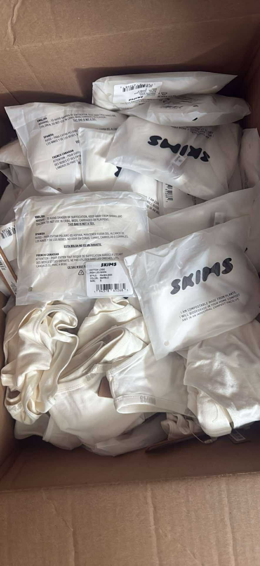 SKIMS Undies β Marble Black & Light Gray β Sizes S, M, L & 2X Bikini Undies β Brand New! π©²β¨