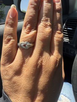 18 Kt Lagos ring Size 7