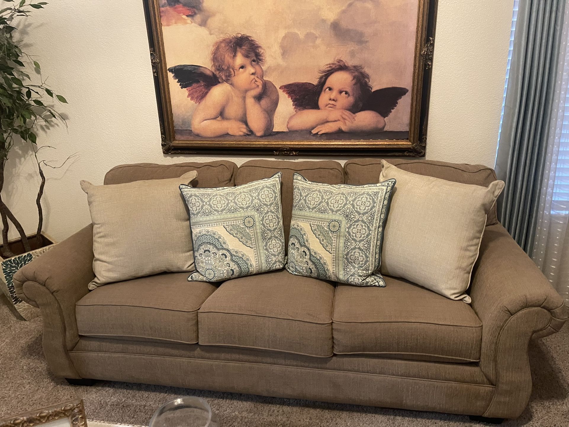 (2) Living Room Sofa