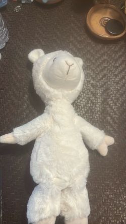 Baby GUND Toothpick Llama Plush Stuffed Animal Ivory Cream Super Soft 12"