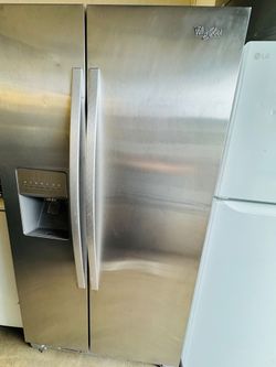 Whirlpool Stainless Steel Side-by-Side Refrigerator
