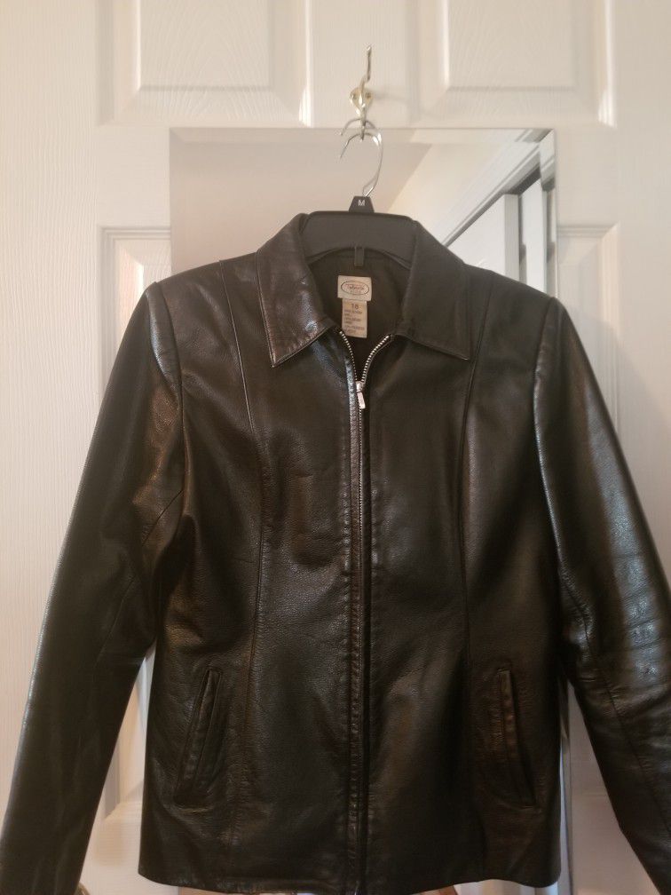  Girls/ Woman Petite Leather Jacket