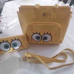 spongebob organizer bag  