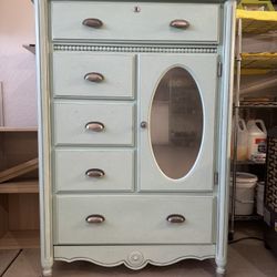 Restored Antique Dresser / Armoire 