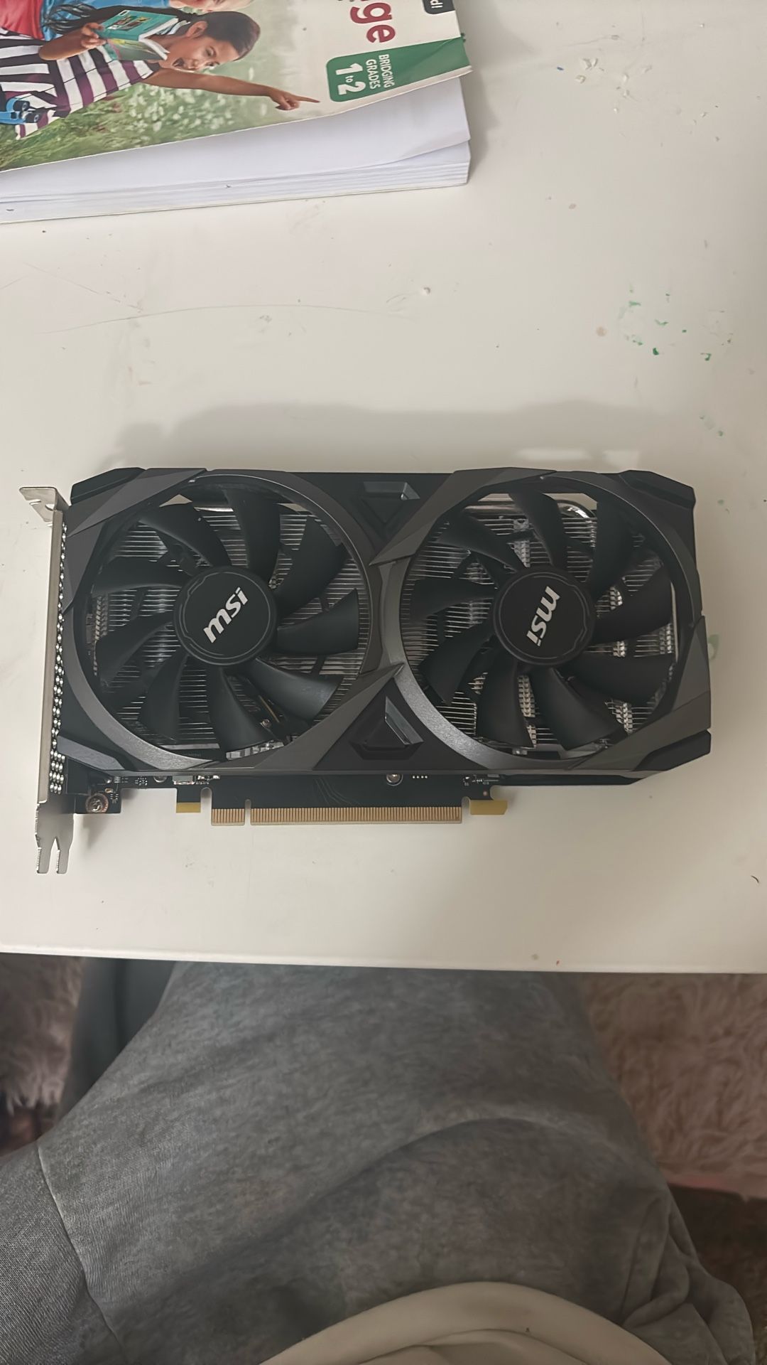 MSI - NVIDIA RTX 3050 VENTUS 2X XS 8G OC - 8GB black