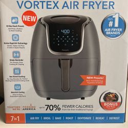 Air Fryer XL Vortex 1500W 5qt 7-in-1 Digital