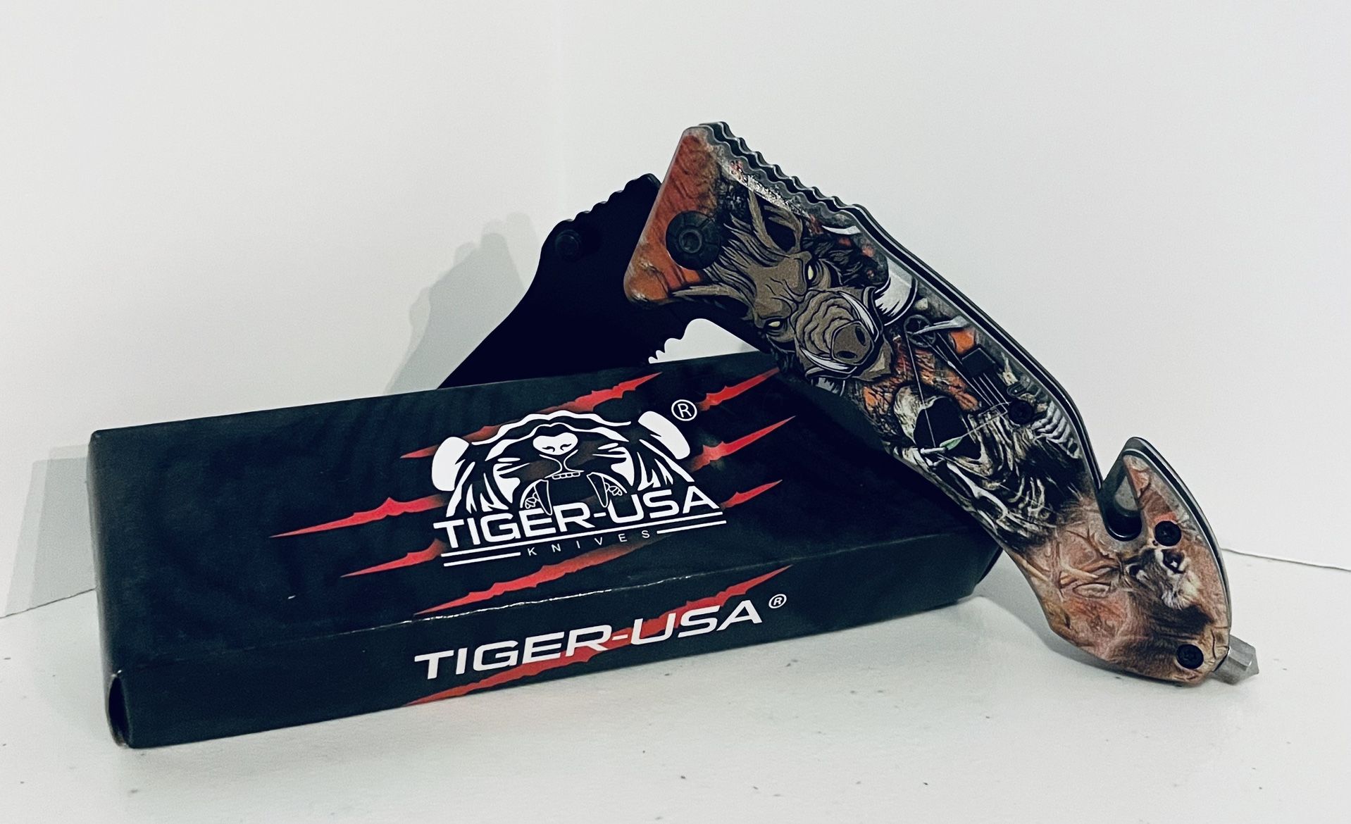 TIGER-USA Wild Boar Design NEW!! NIB