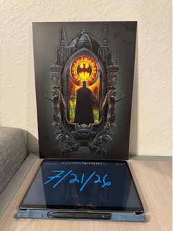 Displate limited Edition Batman On Watch Metal Poster