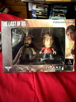 The Last of Us Titans 3" Vinyl Figures Pack Joel & Ellie Officially Licensed
