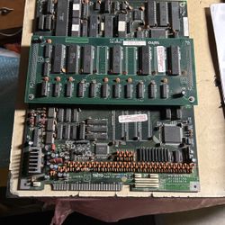 Original Vintage Gun Lock Taito Jamma Arcade Video Game Pcb Mother Board Cx3