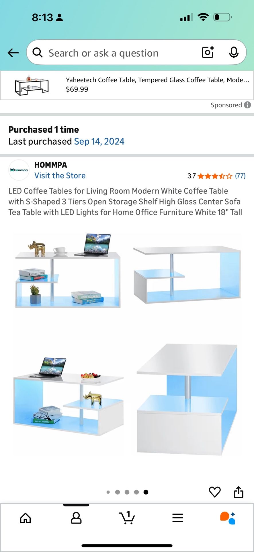 White Coffee Table
