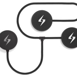 Syphon SoundPro: Ultra-Thin 9.6mm Bluetooth Moto Headphones - Glove-Friendly Controls, Massive Sound, IP55 Waterproof, Built-In Mic, Universal Fit Wit