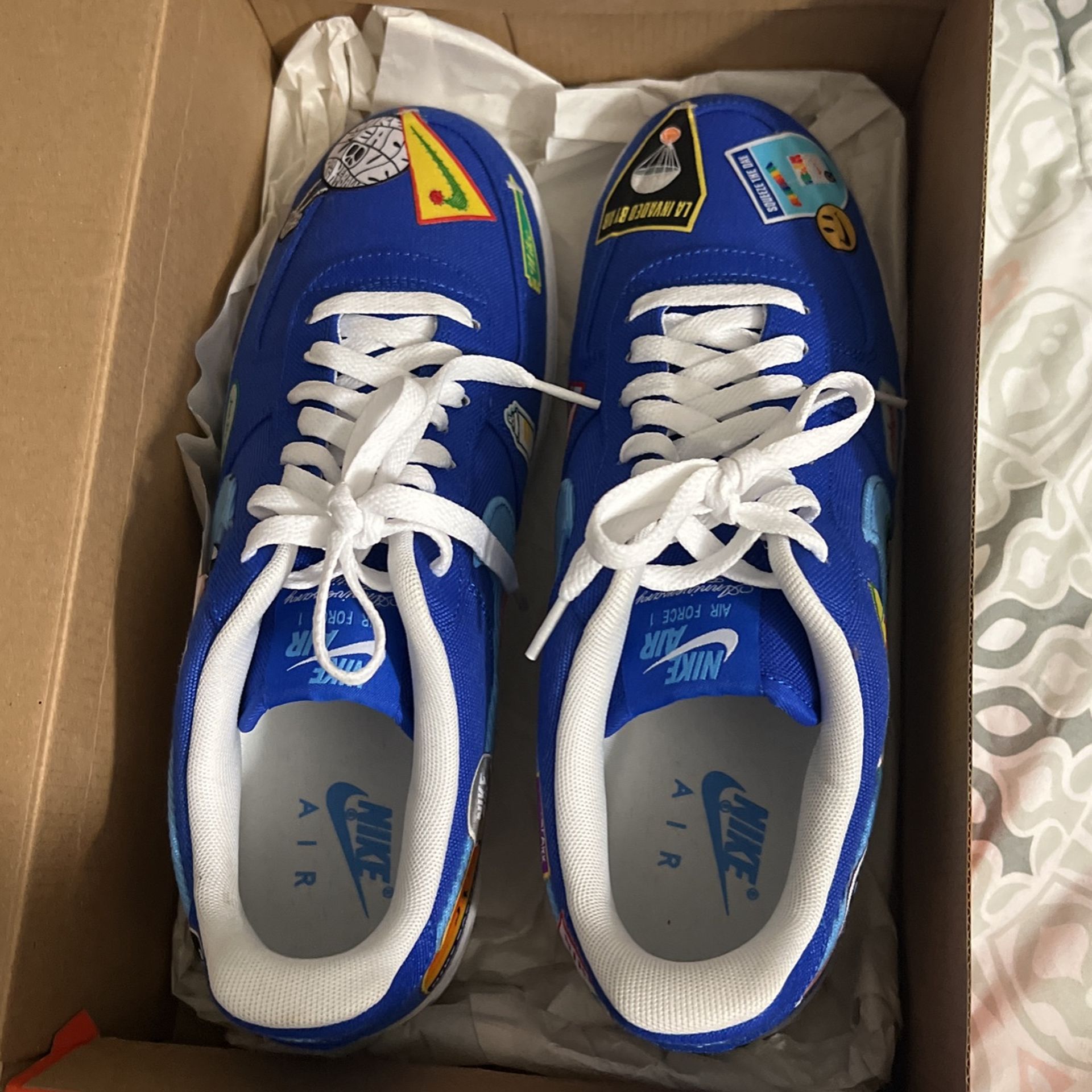 Air Force 1 Patched Up Los Angeles
