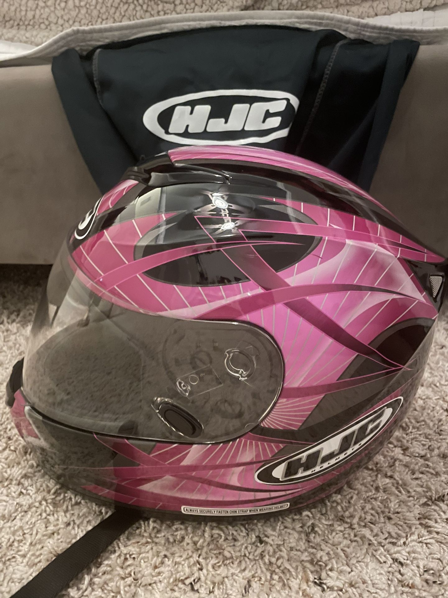 HJC Helmets Cs-r2 Helmet (Pink/Black, Medium) for Sale in Riverview, FL ...