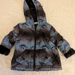 Baby l Size 18 Months  Dinosaur Hooded Jacket 