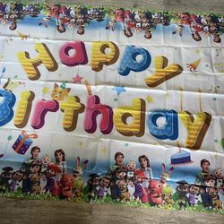 Cocomelon Tablecloth 