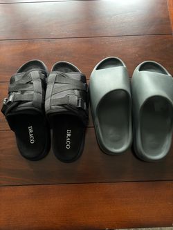 Draco and Yeezy slides