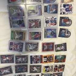 Large Baseball Card Collection Topps Select Bowman