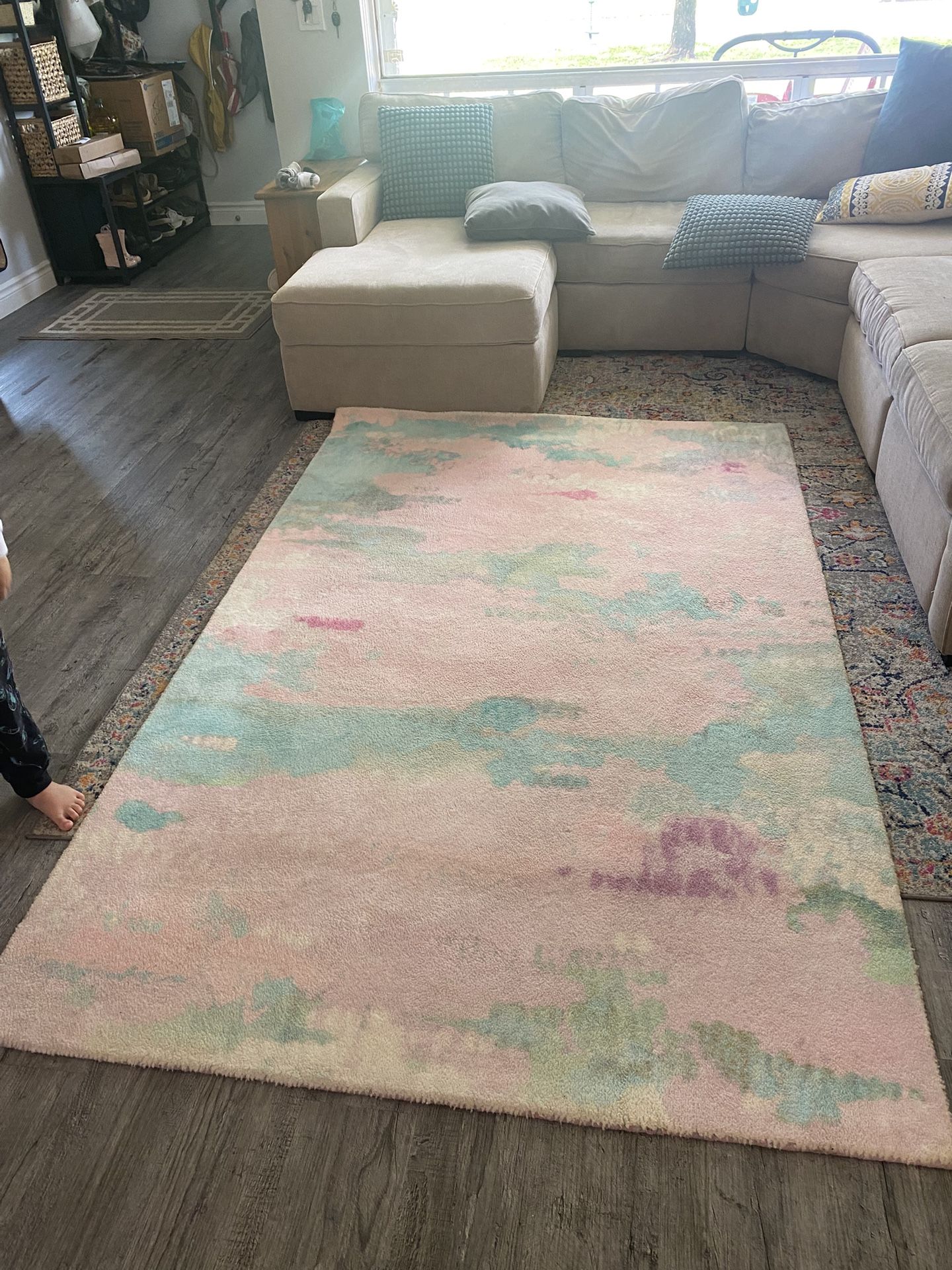 Pottery Barn Water Color Rug