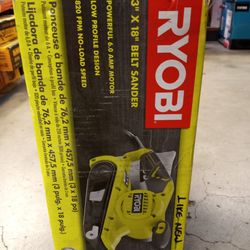 RYOBI 3" X 18" Belt Sander
