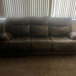 Leather Couches Brown