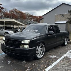 2007 Silverado extended cab Classic dropped