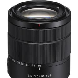 Sony 18-135mm F3.5-5.6 OSS APS-C E-Mount Zoom Lens