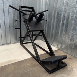 Hack Squat Old School Bodybuilding Muscle MassTraining Weightlifting Workout Gym Fitness Strength Conditioning Power Explosiveness Leg Day