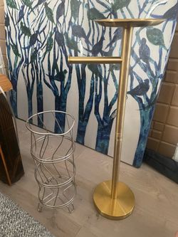 Toilet paper stand and holder