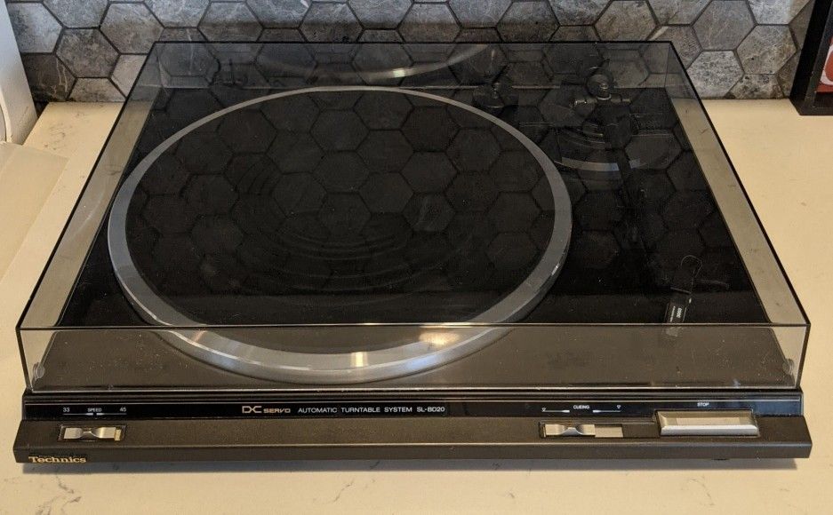 Vintage Technics Turntable Record Player 