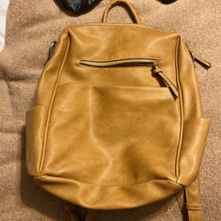 Back Pack Leather 