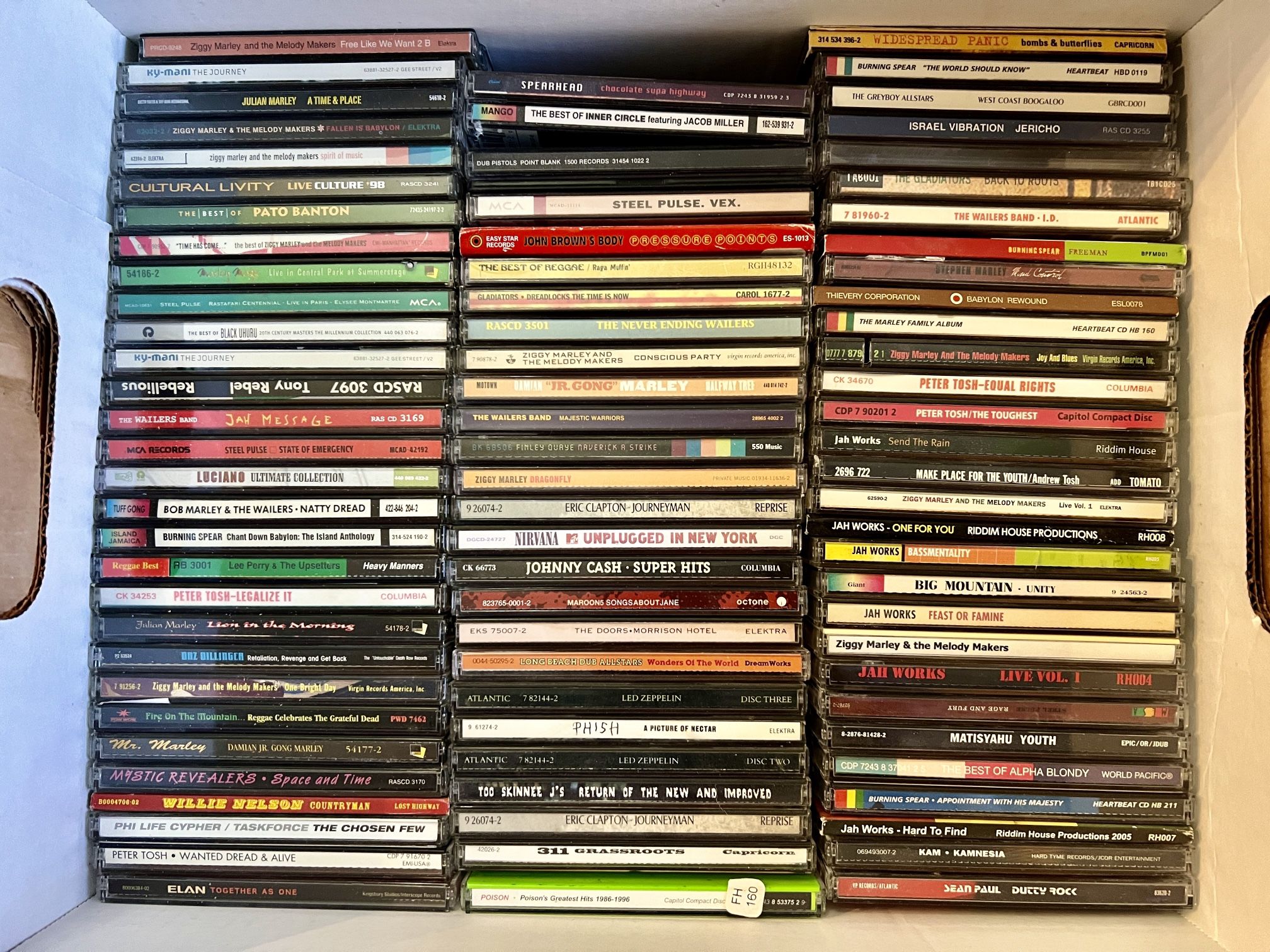 CD Lot Of 150+ Reggae, Rock, 90s & 2k Rap & Hip Hop, Grateful Dead